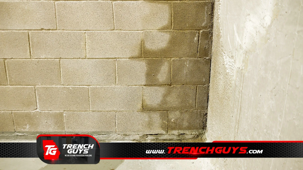 basement leak repair by Trench Guys